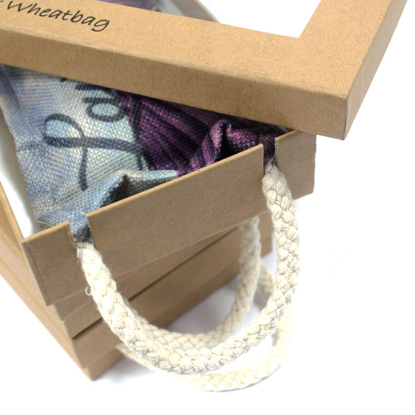 Lavender Wheat Bag Gift Box